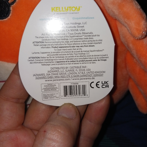 Simone the Shrimp Squishmallow - Picture 4 of 5